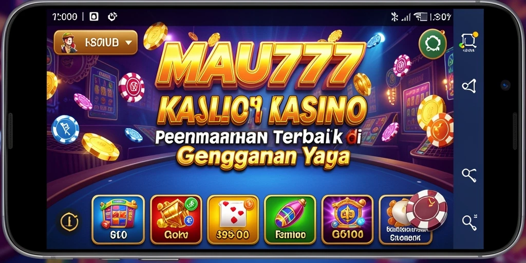 Tampilan gameplay Kasino yang mengasyikkan di MAU777.