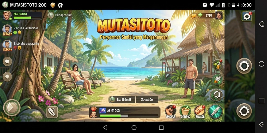 Tampilan permainan <strong>MUTASITOTO</strong> yang ceria dan penuh warna.